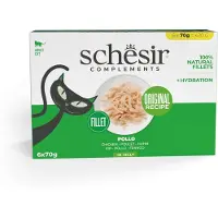 Schesir 12x70g Complements hyytelössä tonnikala ja mustekala