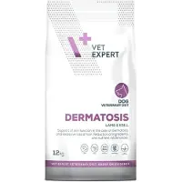 Vet Expert Veterinary Diet Dermatosis Lamb - Krill kuivaruoka koirille, joilla on allergioita ja ruoka-aineyliherkkyyksiä, 12 kg