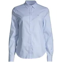 Gant for woman. 4300141 Slim Fit Oxford Shirt blue (36), Casual, Cotton, Long sleeve