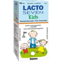Vitabalans Lacto Seven Kids 50 tabl. maitohappobakteeri