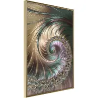 Artgeist Iridescent Spiral juliste