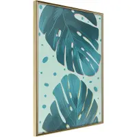Artgeist Pastel Monstera Leaves juliste
