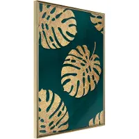 Artgeist Gilded Monstera Leaves juliste