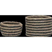 House Doctor Zola säilytyskori 2-pack Luonto