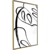 Artgeist Painted Monstera Leaf juliste