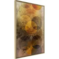 Artgeist Golden Circles juliste