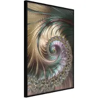 Artgeist Iridescent Spiral juliste