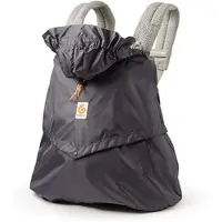 Ergobaby Sadesuoja - Kantoreppu - Rain &amp; Tuuli - Puuhiili - - OneSize - Sadesuojat