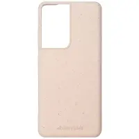 GreyLime Samsung Galaxy S21 Ultra biologisesti hajoava suojakuori vaaleanpunainen