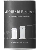 Vipp 15/16 Roskapussi Poljinroskakorille 8 Kpl:n Pakkaus 18 L - Laatikot & Rasiat Kierrätetty Muovi - 80301-8PACK