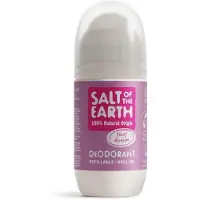 Raw Organic Salt of the Earth Peony Blossom Refillable Roll-on Deodorant 75 ml