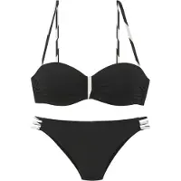 French Connection Bikini musta / valkoinen