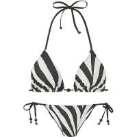 French Connection Bikini musta / valkoinen