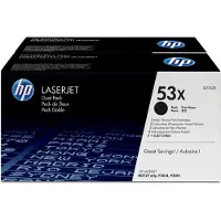 HP 53X Q7553XD värikasetti LaserJet P2014/P2015, musta, 14000 sivua, 2 kpl