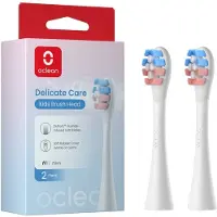 Oclean Kids 2 kpl -vaihtoharjaspäät, Valkoinen