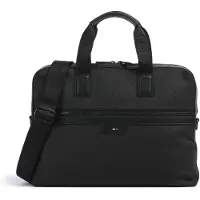 BOSS for man. 50536181 Ray black briefcase (OSFA), Casual, Recycled Polister