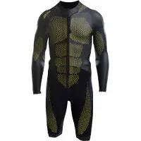 Colting Wetsuits Men's Swimrun Wetsuit Sr03 Black/Yellow Uimapuvut MT