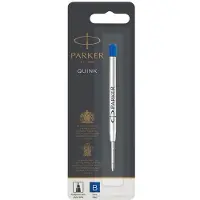Parker Ballpoint Pen Refill | Broad Point | Blue QUINKflow Ink | 1 Count