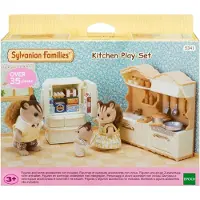 Sylvanian Families Maalaistalon Keittiö Jääkaapilla