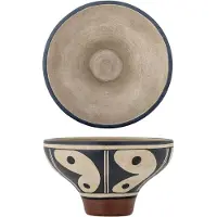 Bloomingville Elfrida Bowl - Black - Ø 31 CM