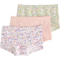 Lindex Boxer 3P Flower Lib - Pink - 86/92