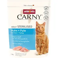 Animonda Carny 2x10kg Carny Adult Sterilised kana + kalkkuna animonda kissan kuivaruoka