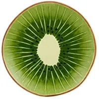 Bordallo Pinheiro - Tropical Fruits Lautanen 22 cm Vihreä
