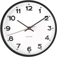 Karlsson Wall Clock New Classic Small - White - Ø20CM