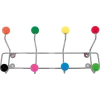 PT Living Hat Rack Saturnus With Coloured Assorted Balls - Multi/patterned - 34X15X14CM