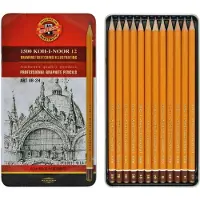 Koh-I-Noor KOH Professional Graphite lyijykynät 8B-2H 12 kynää