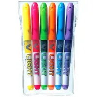 Pilot Pen Pilot V Light - highlighter - Sininen Vihreä Keltainen Oranssi Violetti Pinkki (pack of 6)