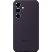 Samsung Galaxy S24 Silicone suojakuori (tummanvioletti)