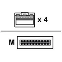 Lenovo Murtautuminen - 100GBase-CU suoraan liitettävä kaapeli - 5 m - 5m