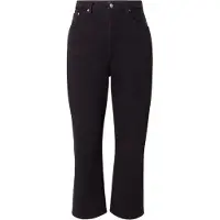 Levi's Farkut 'Ribcage Straight Ankle Jeans (Plus Size)' musta denim