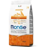 Monge Dry Dog Natural Superpremium Spec. Line All Breeds Adult kuivaruoka koirille ankan kanssa, 2,5 kg