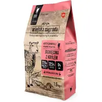 Wiejska zagroda sterilisoituille kissoille, lammas ja krilli, 1,6 kg
