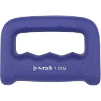 HMS käsipaino 1,5 kg - otekahvalla - pieni käsipaino jumppaan, lenkille yms.