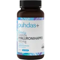 Raw Organic Puhdas+ Vahva Hyaluronihappo 100 mg, 60 kaps