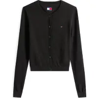 Tommy Hilfiger Tjw Ess Crew Neck Cardigan - Black - L