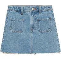 Mango Denim Short Skirt - Blue - 13-14