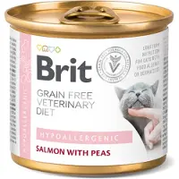Brit Veterinary Diet Cat Grain Free Hypoallergenic wet 200 g