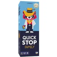 Juegos Quick Stop Family Lautapeli Espanjankielinen Versio