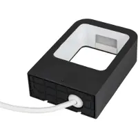 Heitronic Led ulkoseinävalaisin Juna, Musta, Alumiini, Moderni