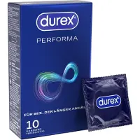 Durex Performa - viivästyttävä kondomi - 10 kpl