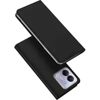 DUX Xiaomi Poco M7 Pro 5G Skin Pro Lompakkokotelo - Musta