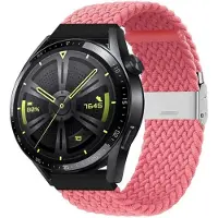 CaseOnline Punottu Kellon ranneke Huawei Watch GT3 (46mm) - Aprikoosin
