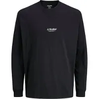 Jack & Jones Paita 'JJESoho' musta / valkoinen