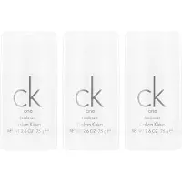 Calvin Klein CK One Deodorant Stick Unisex 75 g x 3