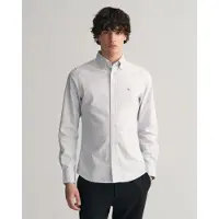 Gant Slim Classic Oxford Stripe Shirt - Blue - XXXL