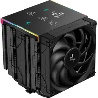 DeepCool AK620 DIGITAL PRO, 2x120 mm ARGB -prosessorijäähdytin, musta